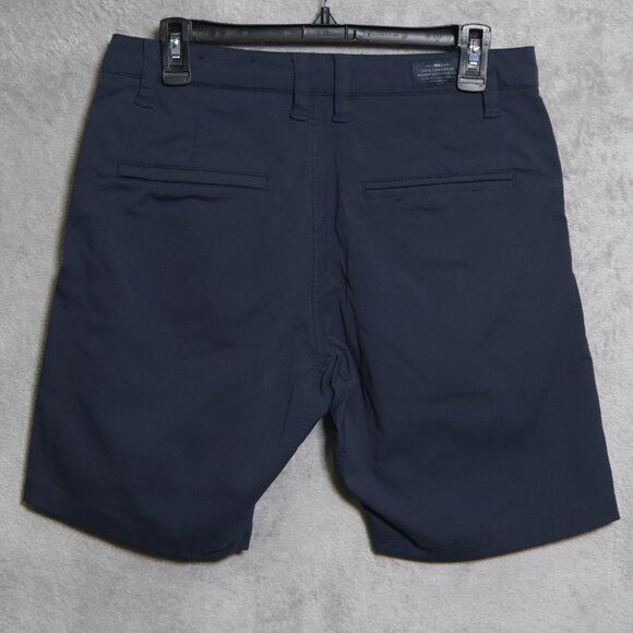 True Linkswear Shorts Mens 30 Navy Blue All Day Short 9 Inch Inseam Golf Casual - Picture 3 of 12